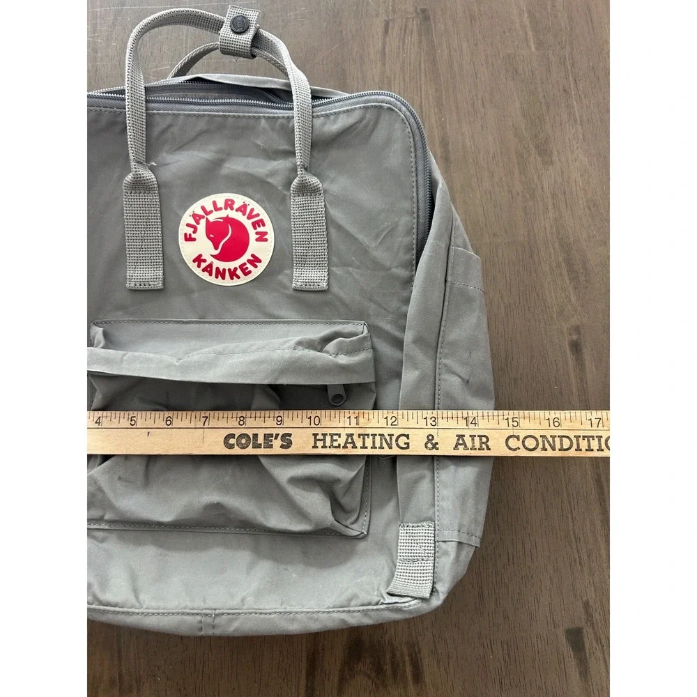 Fjallraven Kanken Classic Grey Backpack 23510 Vinylon F 16L School Bag